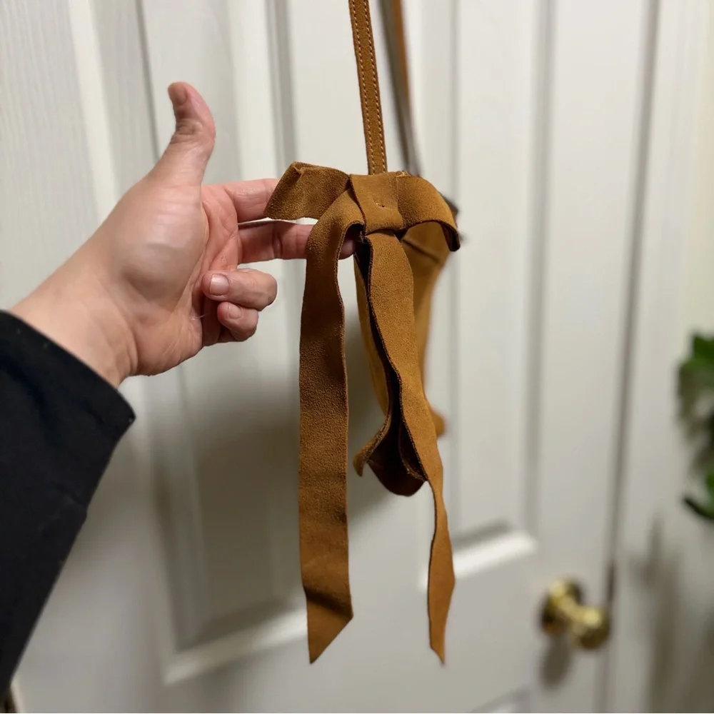 Zara 100% suede